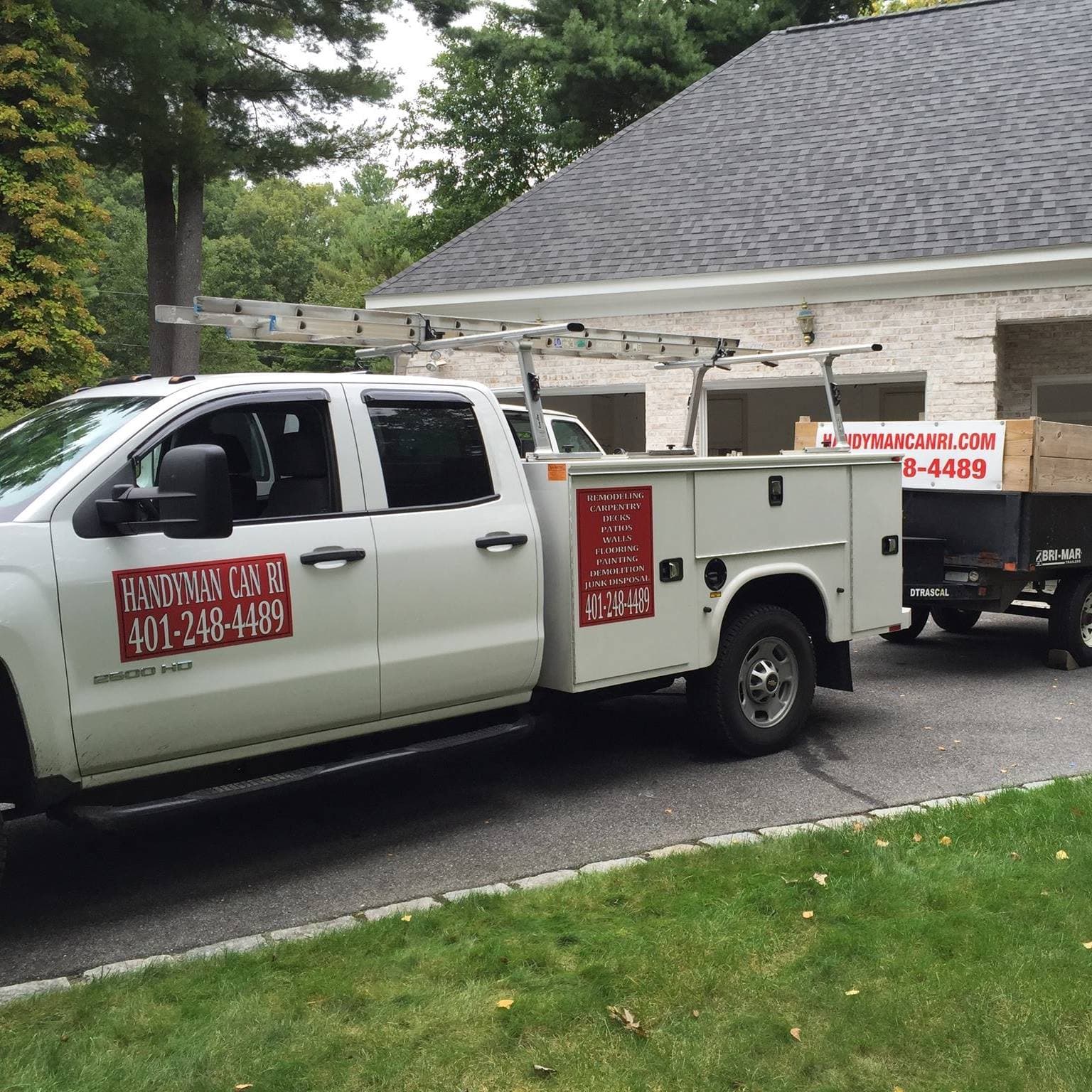 The Handyman Can RI service truck