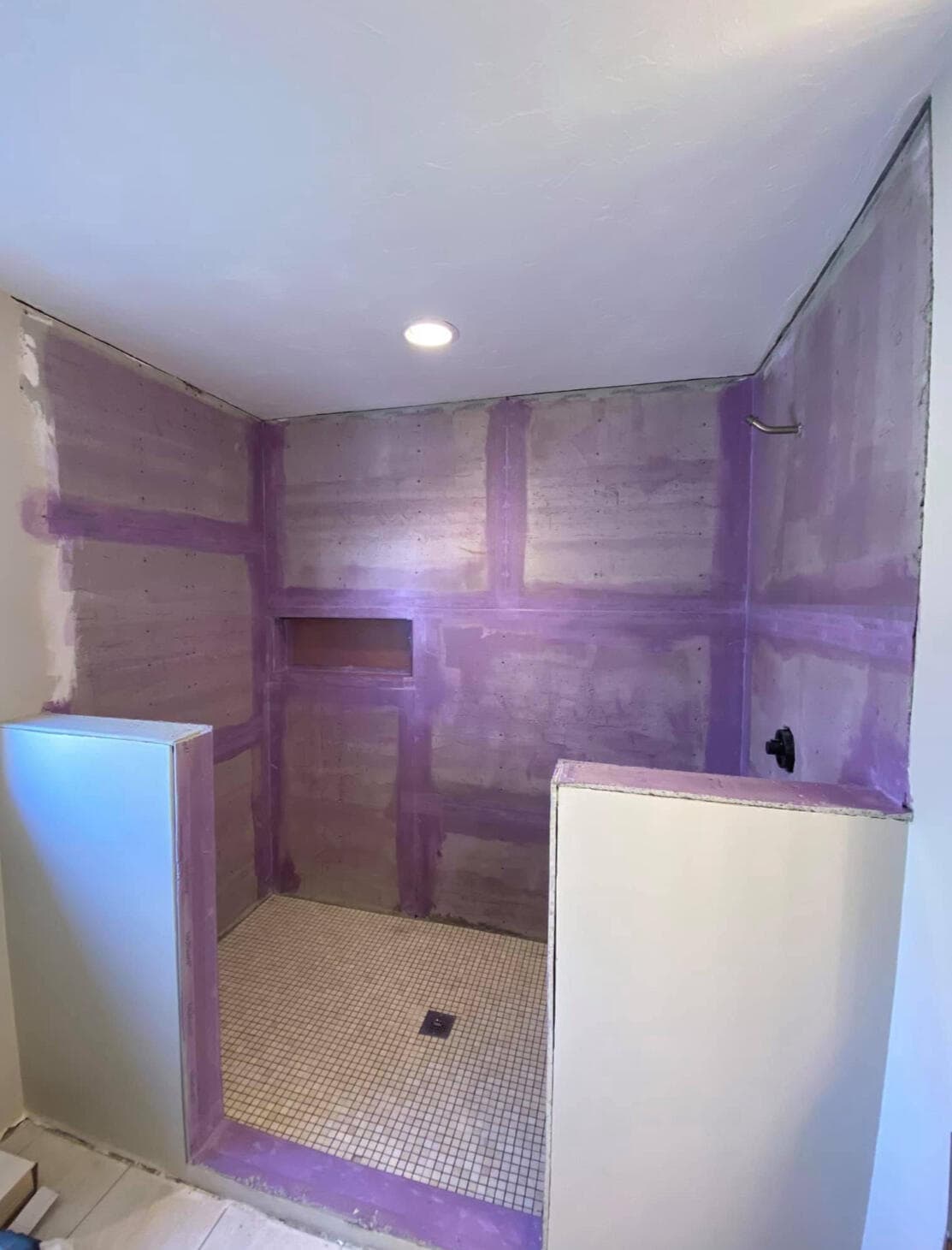 Bathroom in progress