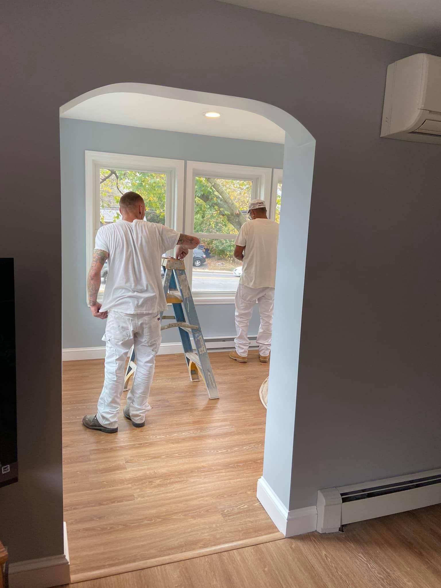 Painting in progress